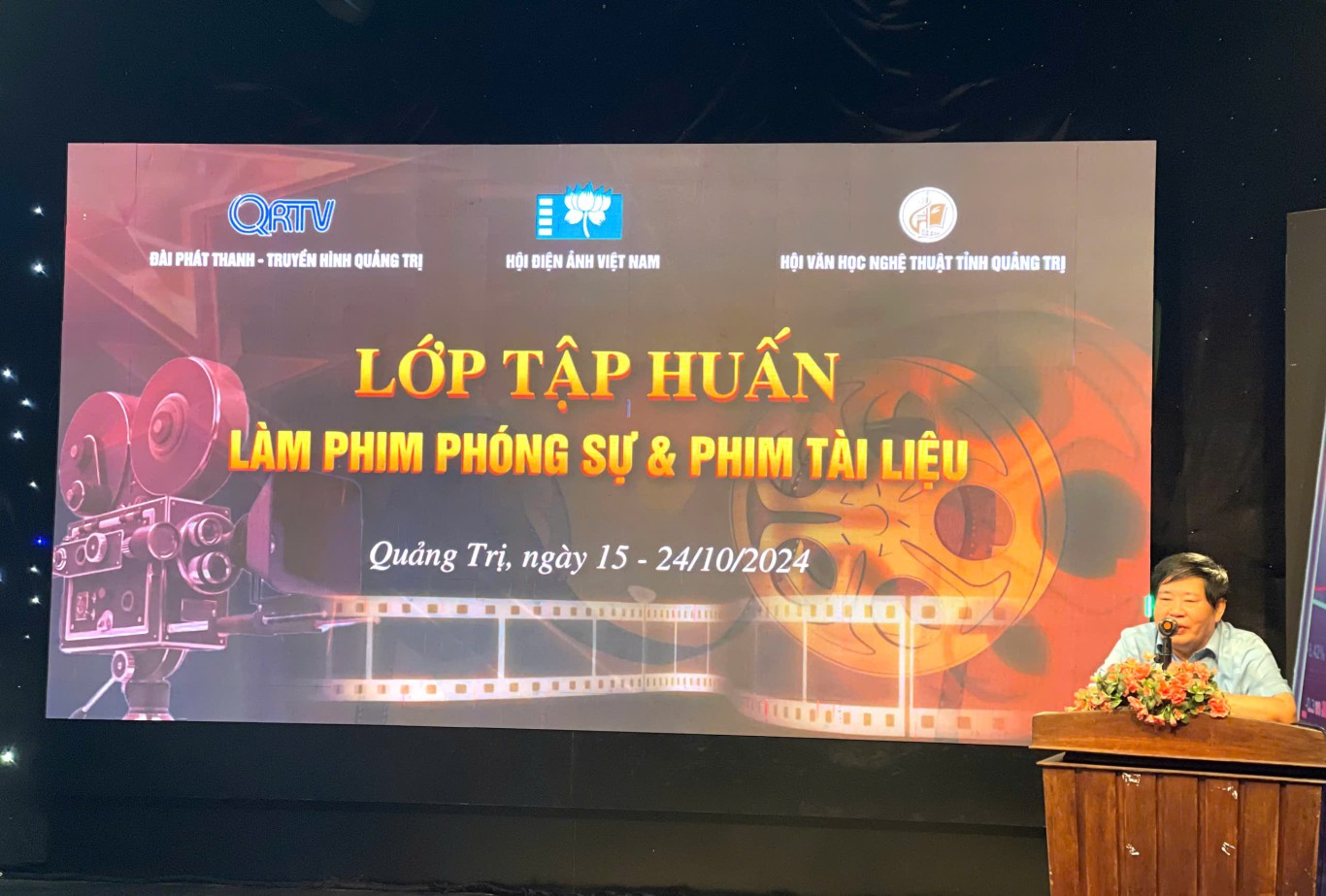 Tập huấn nghiệp vụ làm phim tài liệu, phim phóng sự truyền hình tại Quảng Trị